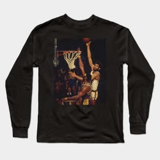 Wilt vs Kareem 'Giants of The Game' Long Sleeve T-Shirt